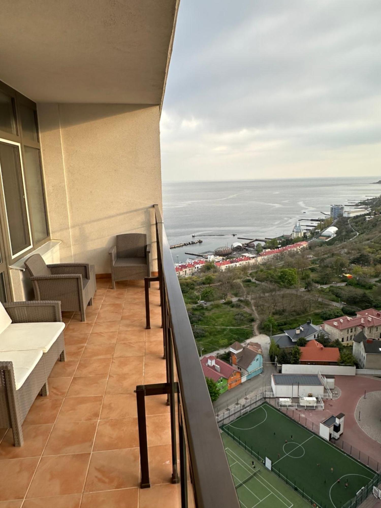 אודסה Arcadia Apartment & Sea Terrace מראה חיצוני תמונה